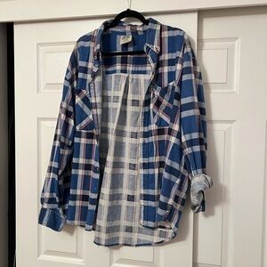 Fateh Vintage Blue flannel